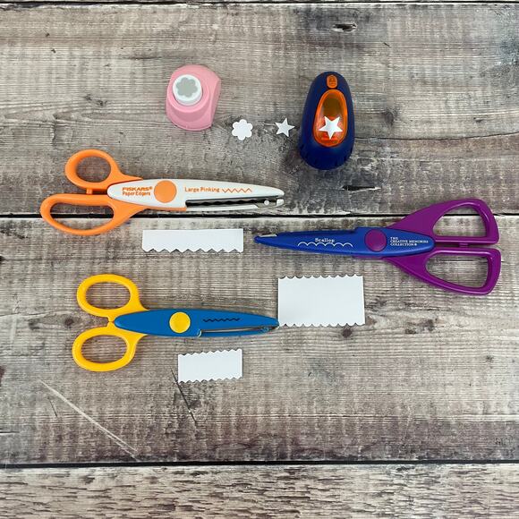 Fiskars Other - Decorative Craft Scrapbook Scissors Punches Mixed Lot Fiskars Creative Memories
